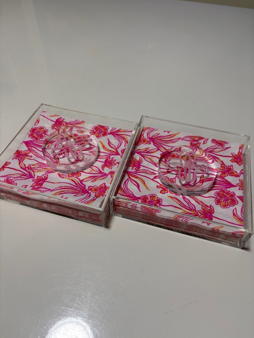 Lilly Pulitzer printed napkins